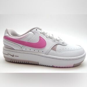 Nike White & Pink Sneakers NIKE WOMEN GAMMA FORCE WHITE PLAYFUL PINK SIZE 9.5